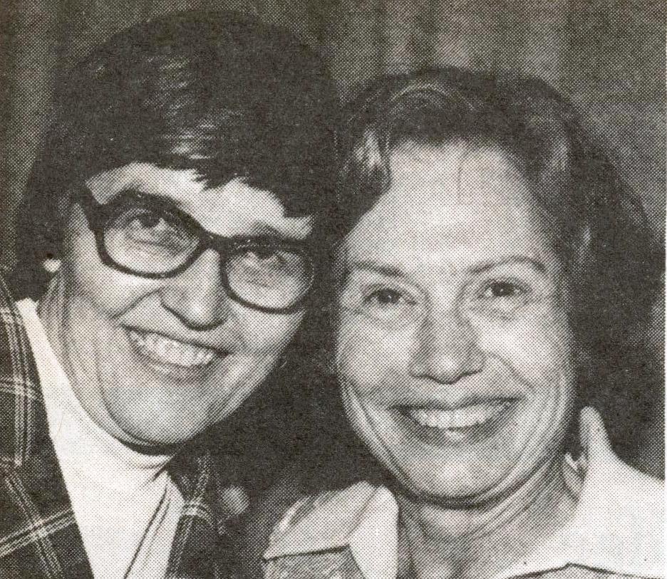 Marilyn Johnson and Mary Jane Farrell