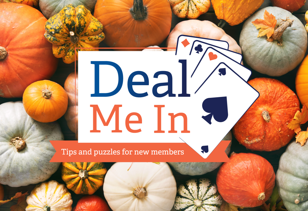 Deal Me In – October 2024