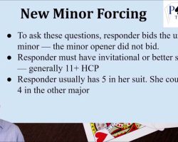 New Minor Forcing