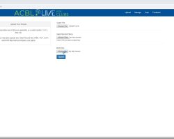 How to Upload from the Web - Live for Clubs